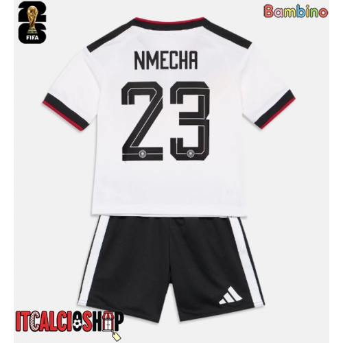 Germania Felix Nmecha #23 Prima Maglia Bambino Mondiali 2026 Manica Corta (+ Pantaloni corti)